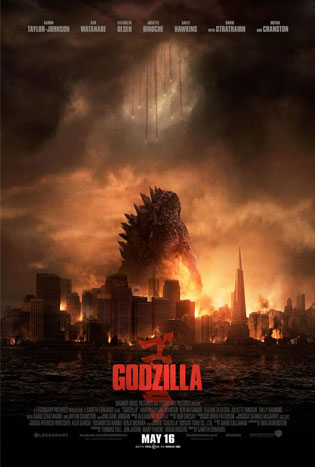 Godzilla (2014) poster