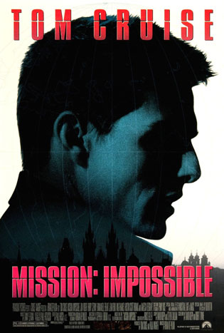 Mission: Impossible 1 (1996) poster