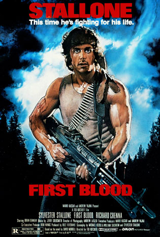 Rambo 1 First Blood (1982) poster