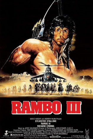 Rambo 3 (1988) poster