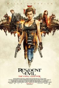 Resident Evil 6 The Final Chapter (2017) poster