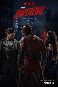 Daredevil Season 1-3 poster