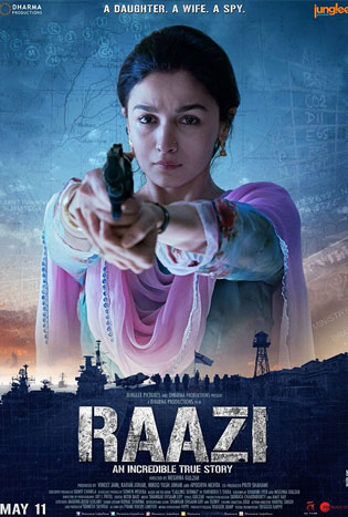 Raazi (2018) poster