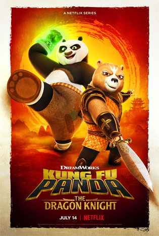 Kung Fu Panda The Dragon Knight (2022) poster