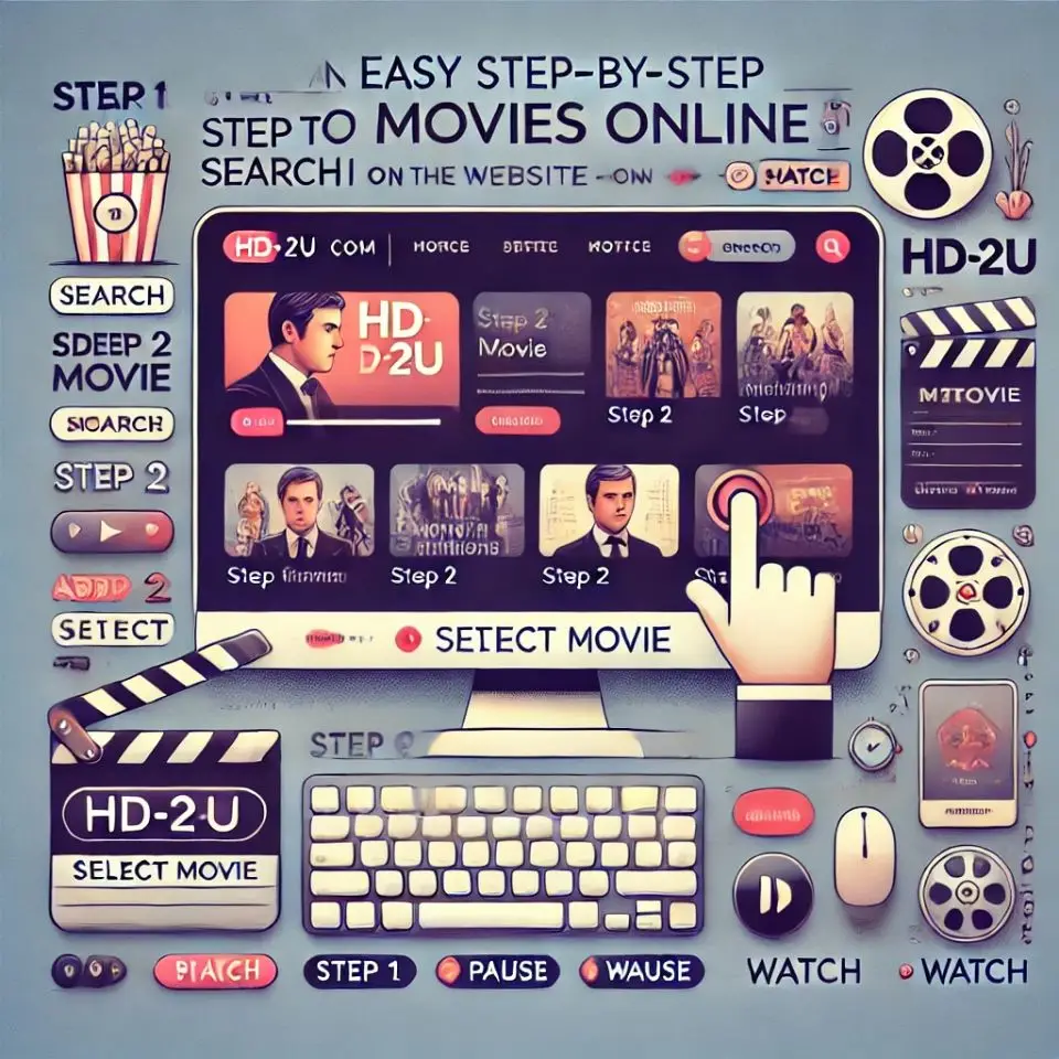 Easy-steps-to-watch-movies-online-on-the-website-HD-2U.COM-movies